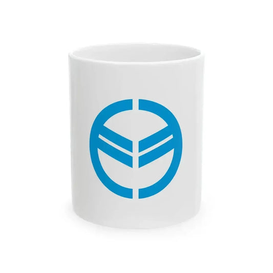 Flag of Hashima Gifu (Japan) White Coffee Mug 11oz - Go Mug Yourself