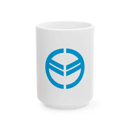 Flag of Hashima Gifu (Japan) White Coffee Mug 15oz - Go Mug Yourself