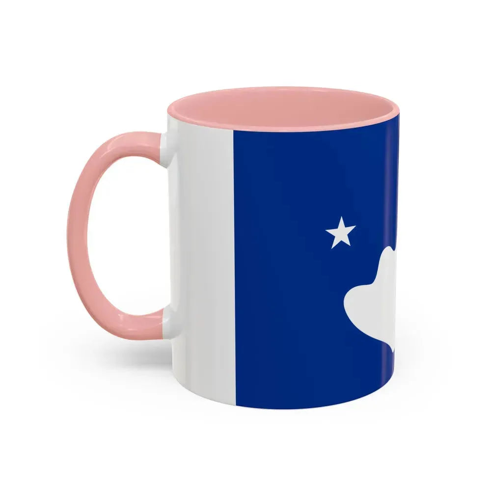 Flag of Hatohobei Palau - Accent Coffee Mug - Go Mug Yourself
