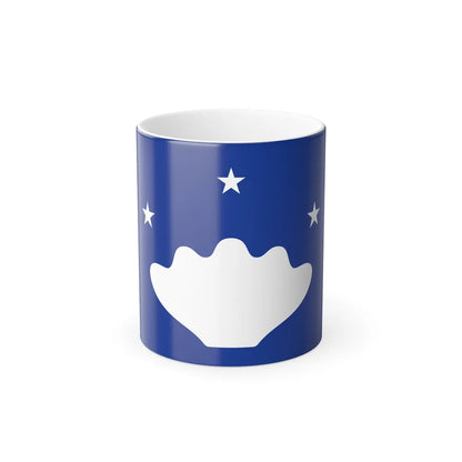 Flag of Hatohobei Palau - Color Changing Coffee Mug-11oz-Go Mug Yourself