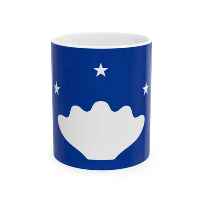 Flag of Hatohobei Palau - White Coffee Mug 11oz - Go Mug Yourself