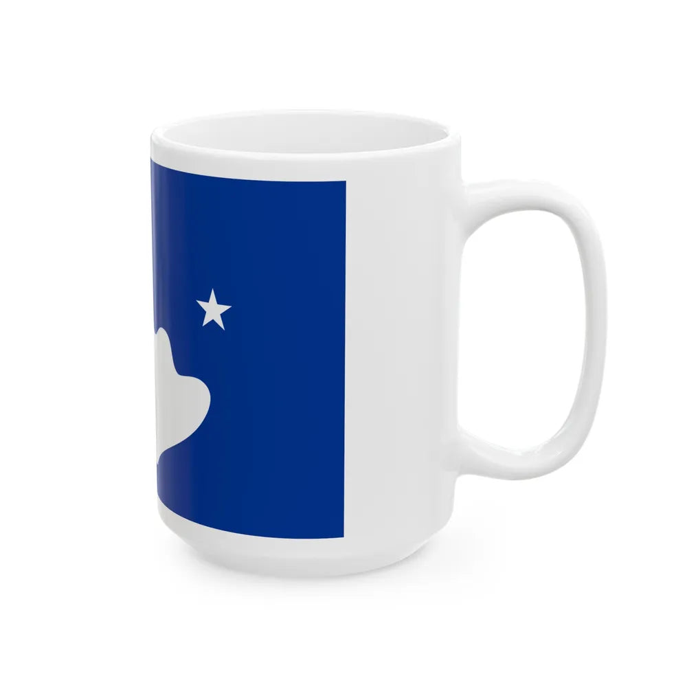 Flag of Hatohobei Palau - White Coffee Mug-Go Mug Yourself