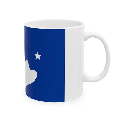 Flag of Hatohobei Palau - White Coffee Mug-Go Mug Yourself