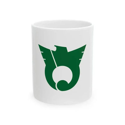 Flag of Hatoyama Saitama (Japan) White Coffee Mug 11oz - Go Mug Yourself