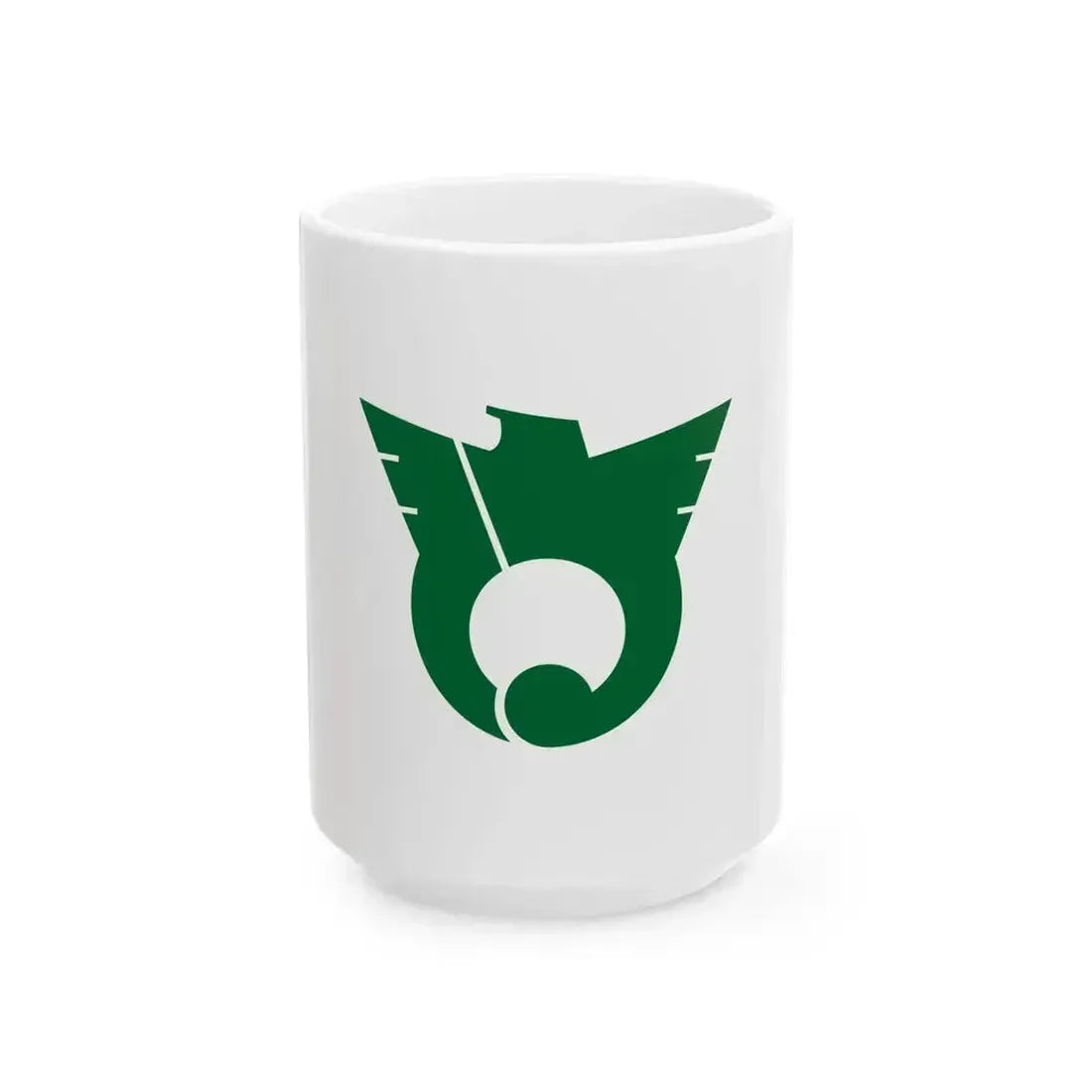 Flag of Hatoyama Saitama (Japan) White Coffee Mug 15oz - Go Mug Yourself