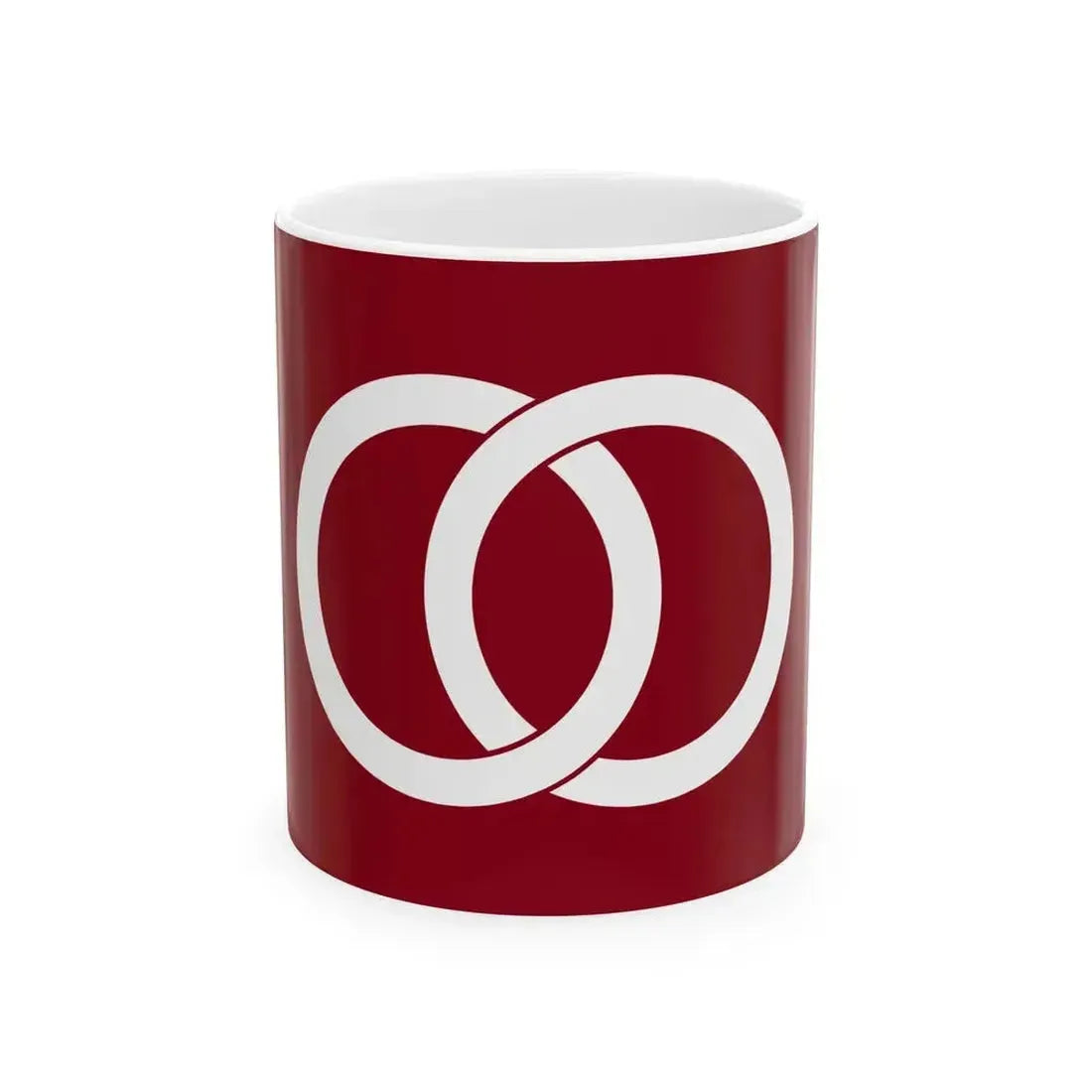 Flag of Hatta Yamanashi 1966-2003 (Japan) White Coffee Mug 11oz - Go Mug Yourself