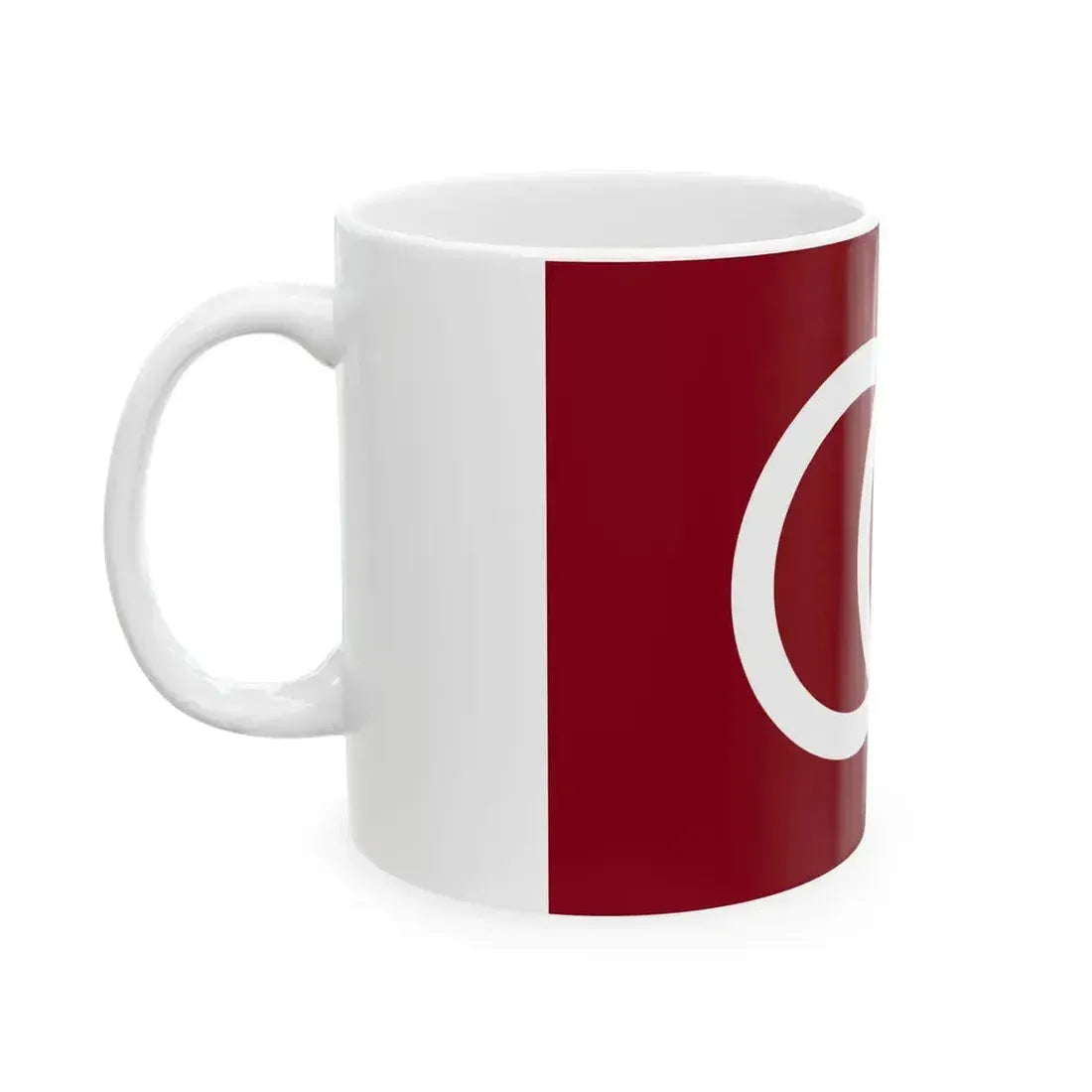 Flag of Hatta Yamanashi 1966-2003 (Japan) White Coffee Mug - Go Mug Yourself