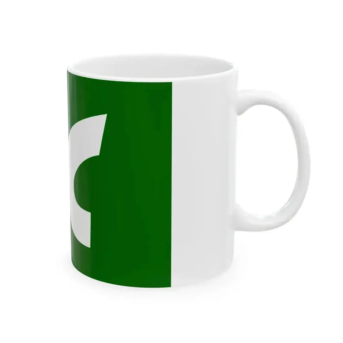 Flag of Hatto Tottori 1964-2005 (Japan) White Coffee Mug - Go Mug Yourself