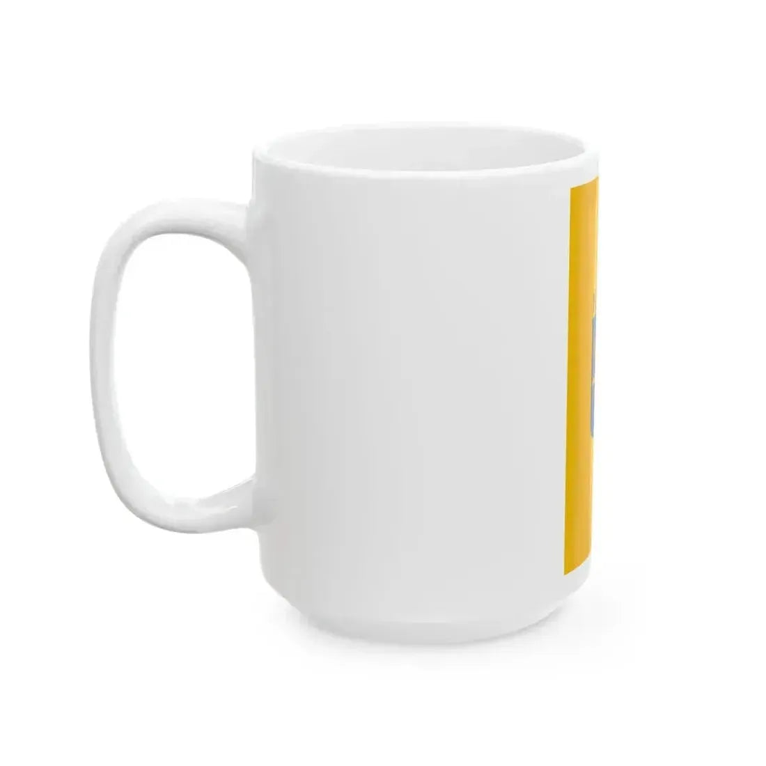 Flag of Hatvan vertical (Hungary) White Coffee Mug - Go Mug Yourself