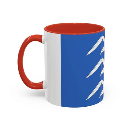 Flag of Haugesund Rogaland Norway - Accent Coffee Mug - Go Mug Yourself