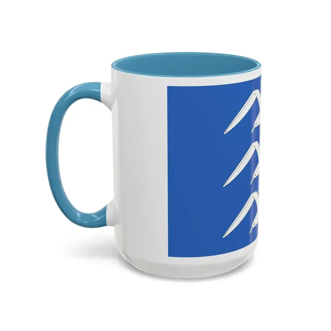 Flag of Haugesund Rogaland Norway - Accent Coffee Mug - Go Mug Yourself
