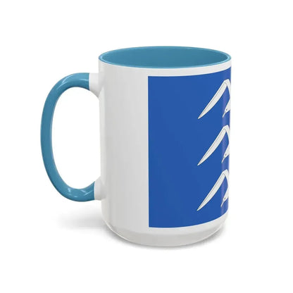 Flag of Haugesund Rogaland Norway - Accent Coffee Mug - Go Mug Yourself