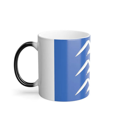 Flag of Haugesund Rogaland Norway - Color Changing Coffee Mug-Go Mug Yourself