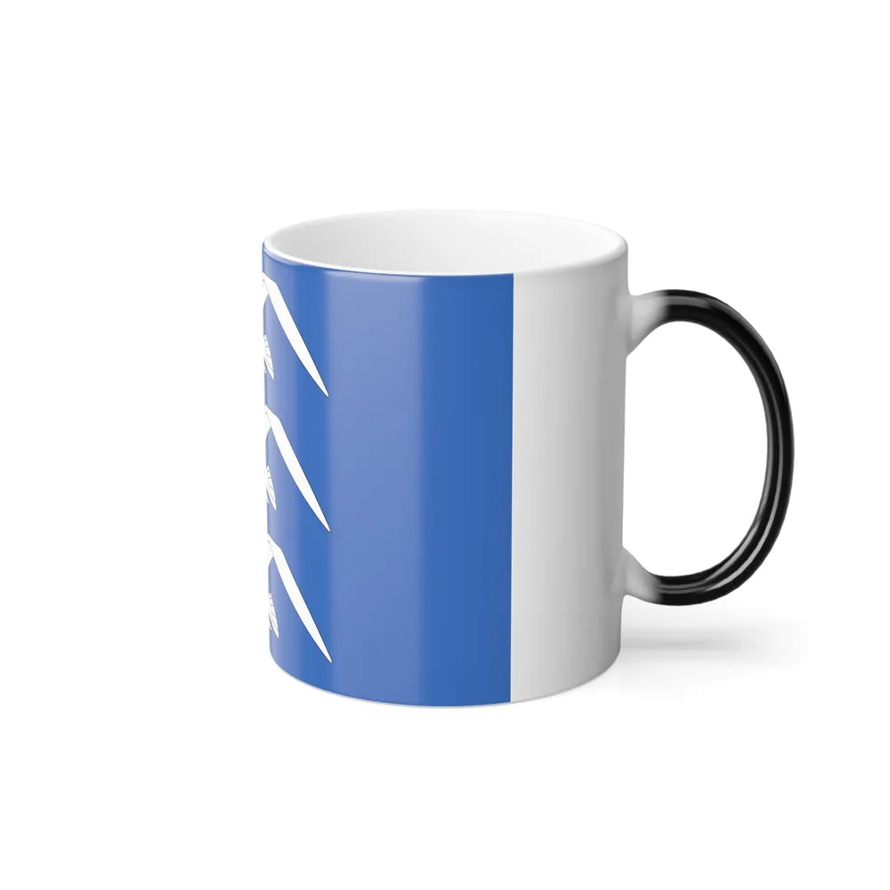 Flag of Haugesund Rogaland Norway - Color Changing Coffee Mug-Go Mug Yourself