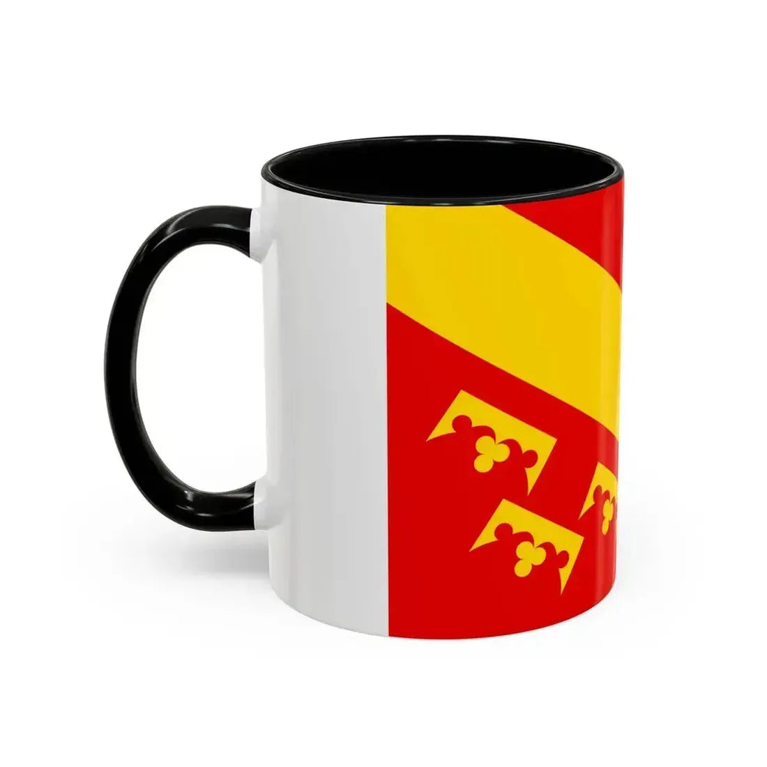 Flag of Haut Rhin France 2 - Accent Coffee Mug - Go Mug Yourself