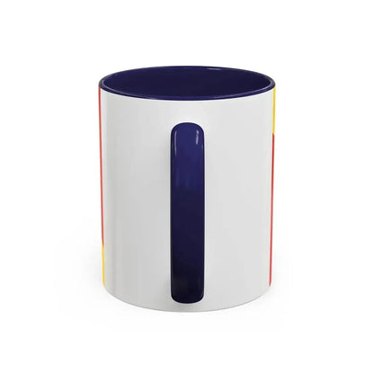 Flag of Haut Rhin France 2 - Accent Coffee Mug - Go Mug Yourself