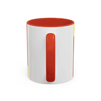 Flag of Haut Rhin France 2 - Accent Coffee Mug - Go Mug Yourself