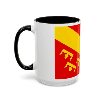 Flag of Haut Rhin France 2 - Accent Coffee Mug - Go Mug Yourself
