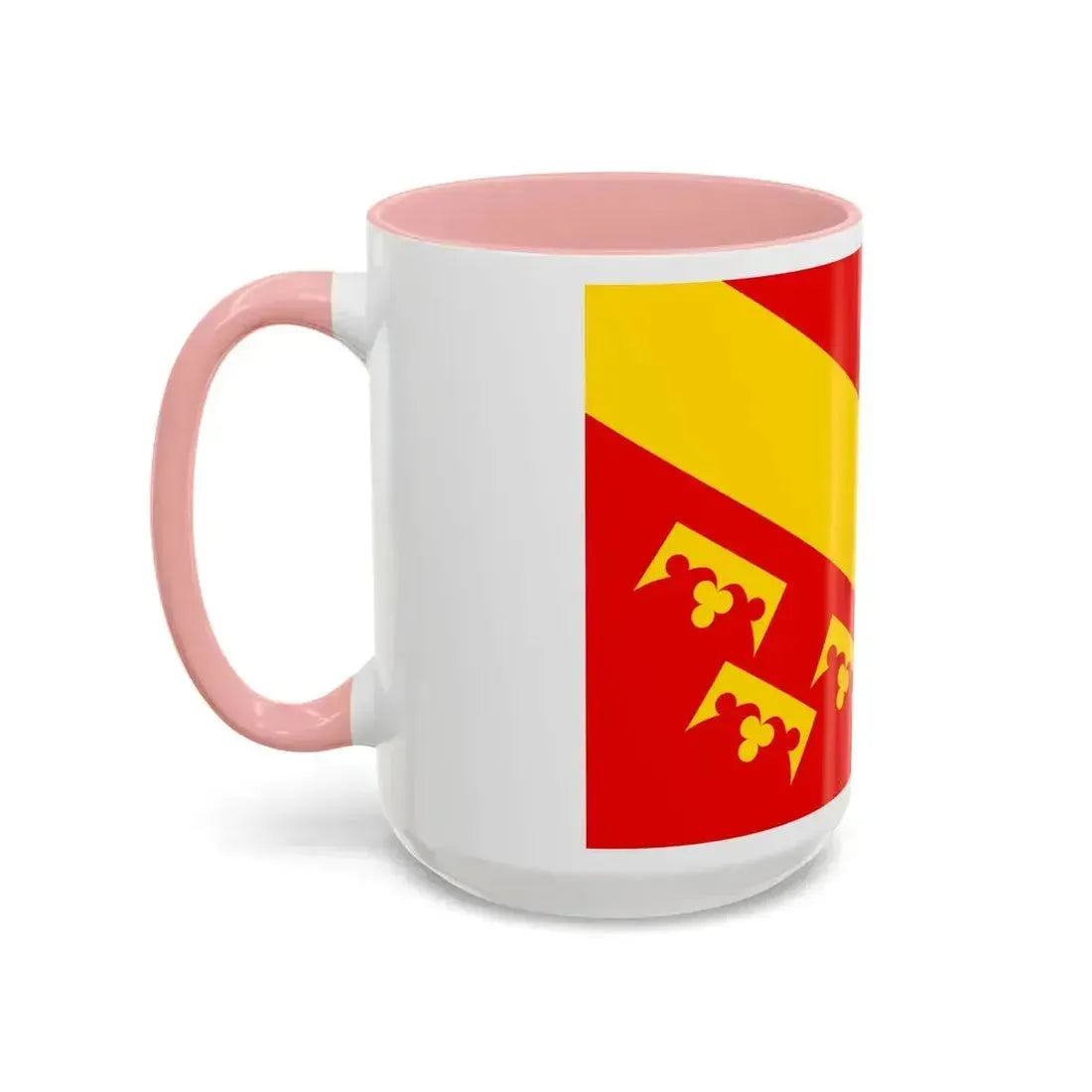 Flag of Haut Rhin France 2 - Accent Coffee Mug - Go Mug Yourself