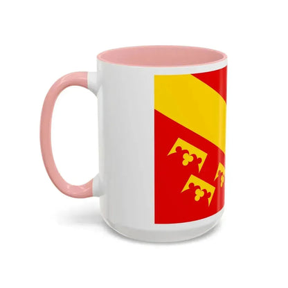 Flag of Haut Rhin France 2 - Accent Coffee Mug - Go Mug Yourself