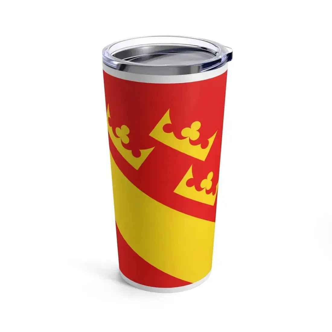 Flag of Haut Rhin France 2 - Tumbler 20oz - Go Mug Yourself