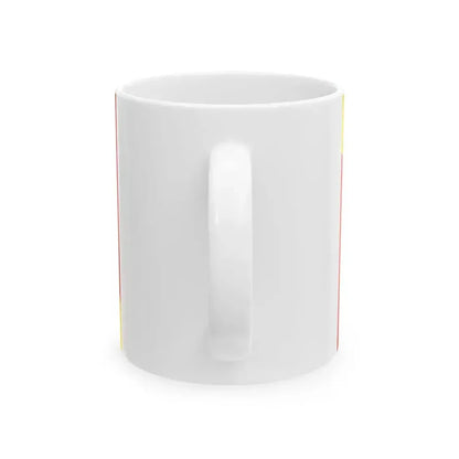 Flag of Haut Rhin France 2 - White Coffee Mug - Go Mug Yourself