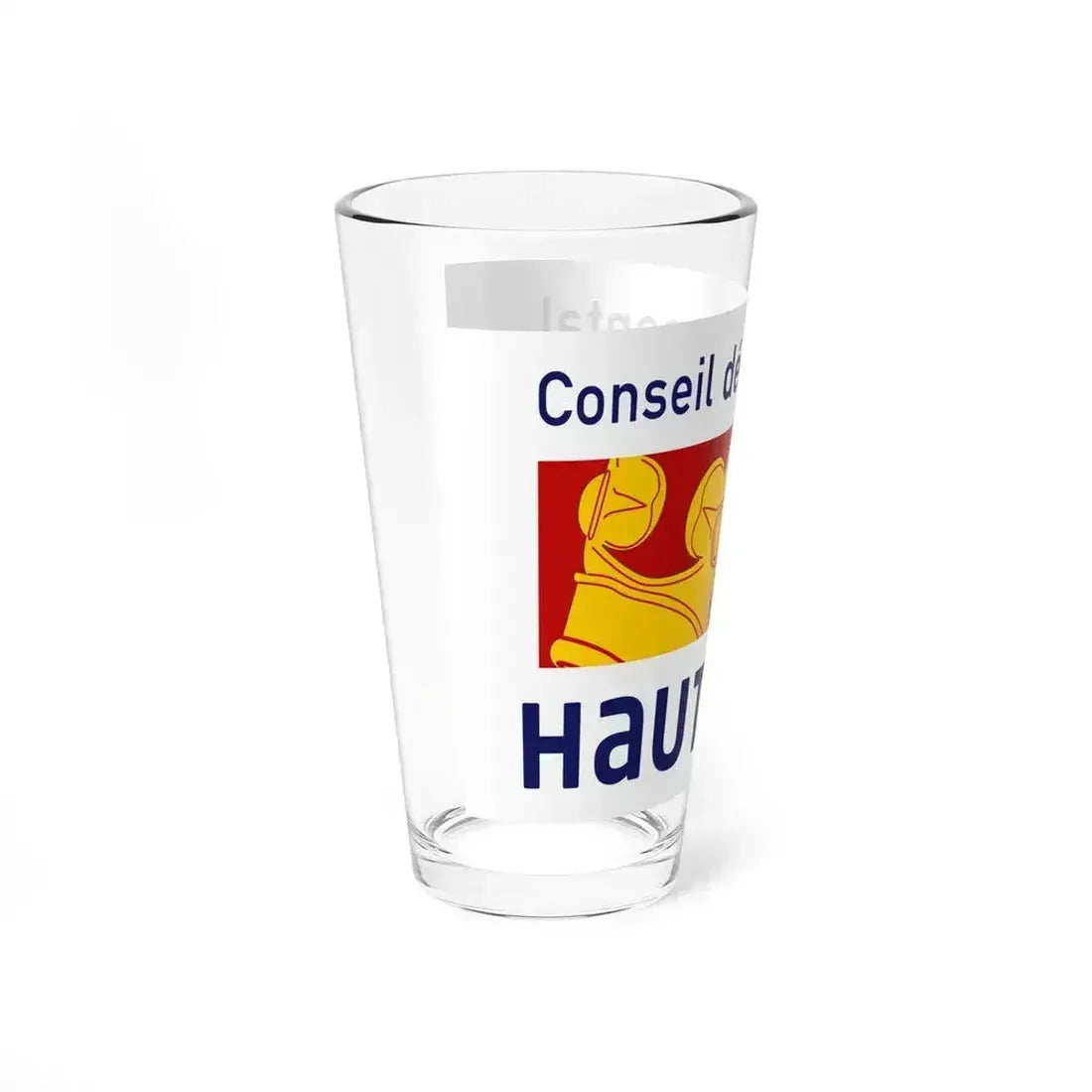 Flag of Haut Rhin France - Pint Glass 16oz - Go Mug Yourself