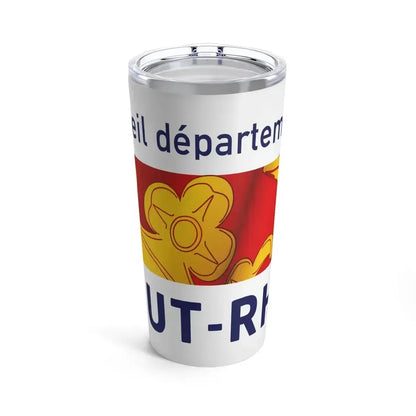 Flag of Haut Rhin France - Tumbler 20oz 20oz - Go Mug Yourself