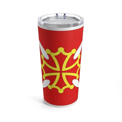 Flag of Haute Garonne France 2 - Tumbler 20oz 20oz - Go Mug Yourself