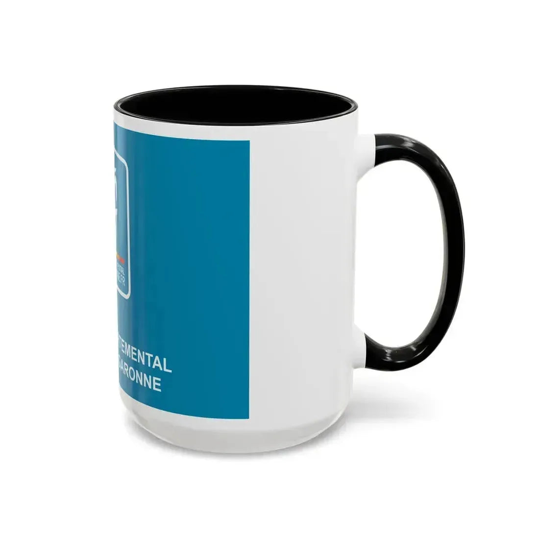 Flag of Haute Garonne France - Accent Coffee Mug - Go Mug Yourself