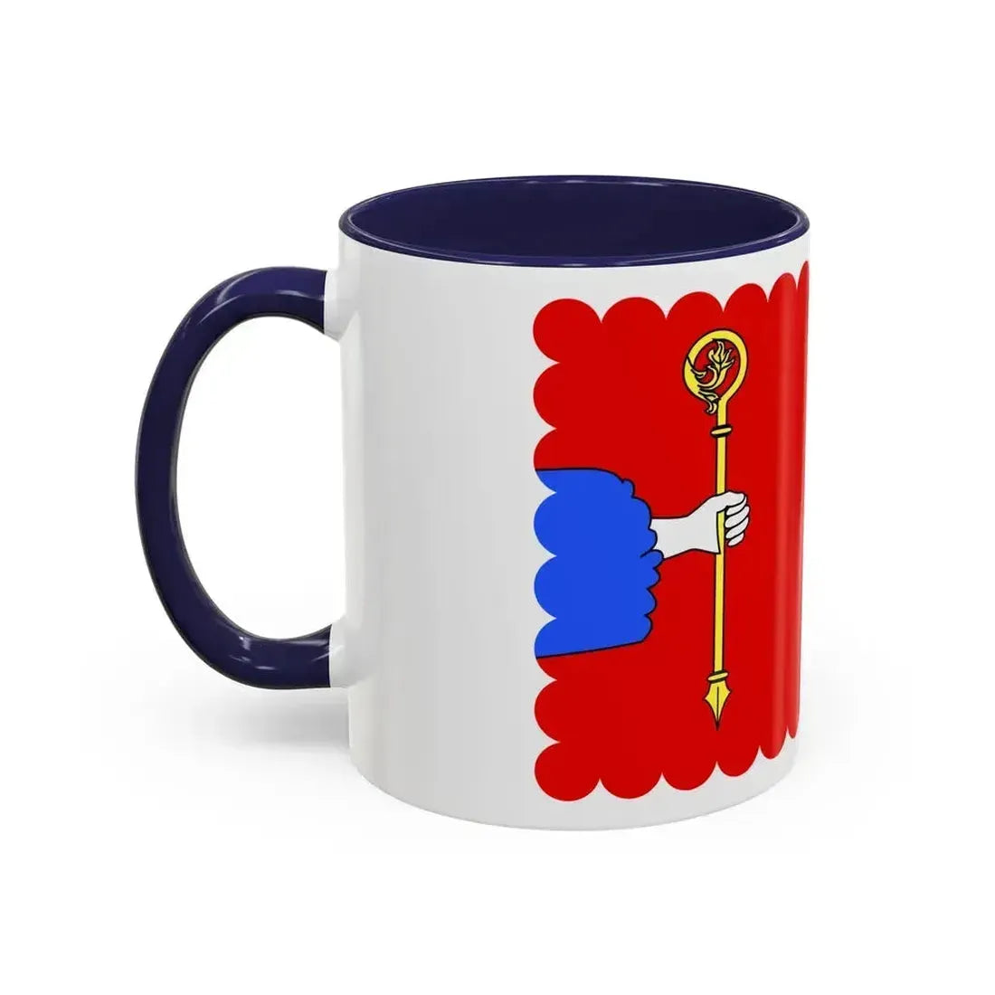 Flag of Haute Loire France - Accent Coffee Mug - Go Mug Yourself