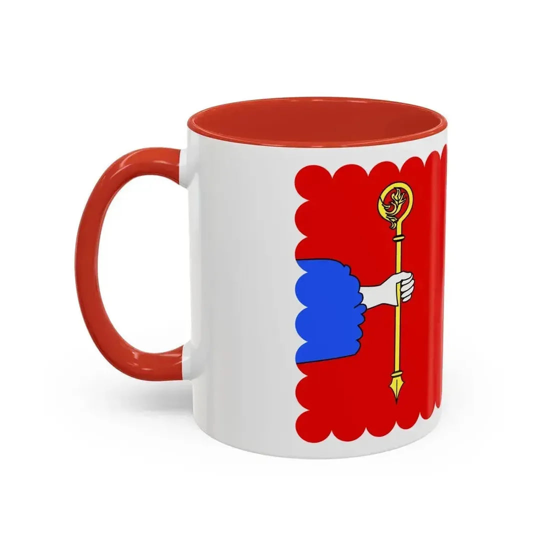Flag of Haute Loire France - Accent Coffee Mug - Go Mug Yourself