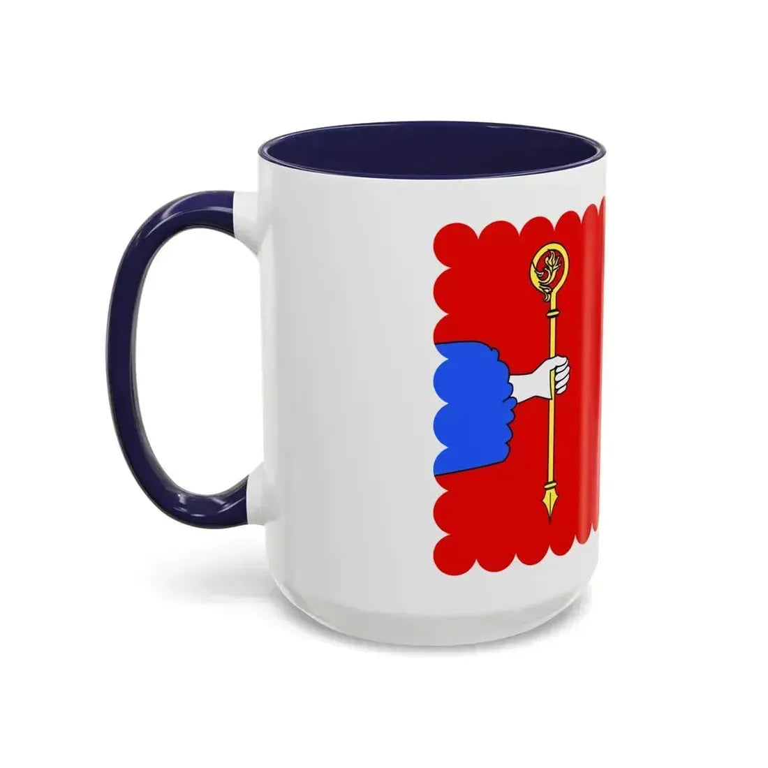 Flag of Haute Loire France - Accent Coffee Mug - Go Mug Yourself