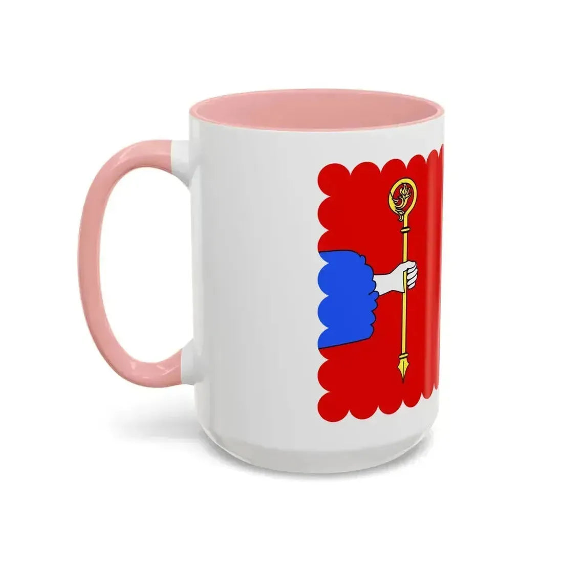 Flag of Haute Loire France - Accent Coffee Mug - Go Mug Yourself