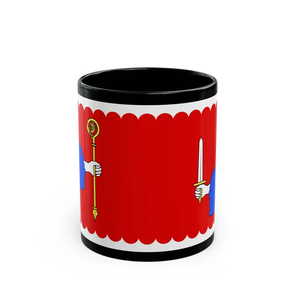 Flag of Haute Loire France - Black Coffee Mug-11oz-Go Mug Yourself