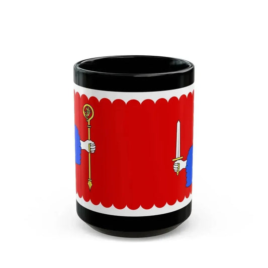 Flag of Haute Loire France - Black Coffee Mug 15oz - Go Mug Yourself