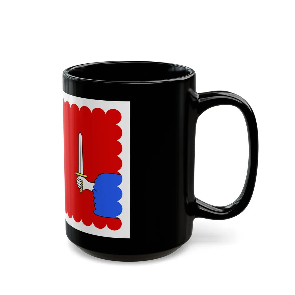 Flag of Haute Loire France - Black Coffee Mug-Go Mug Yourself