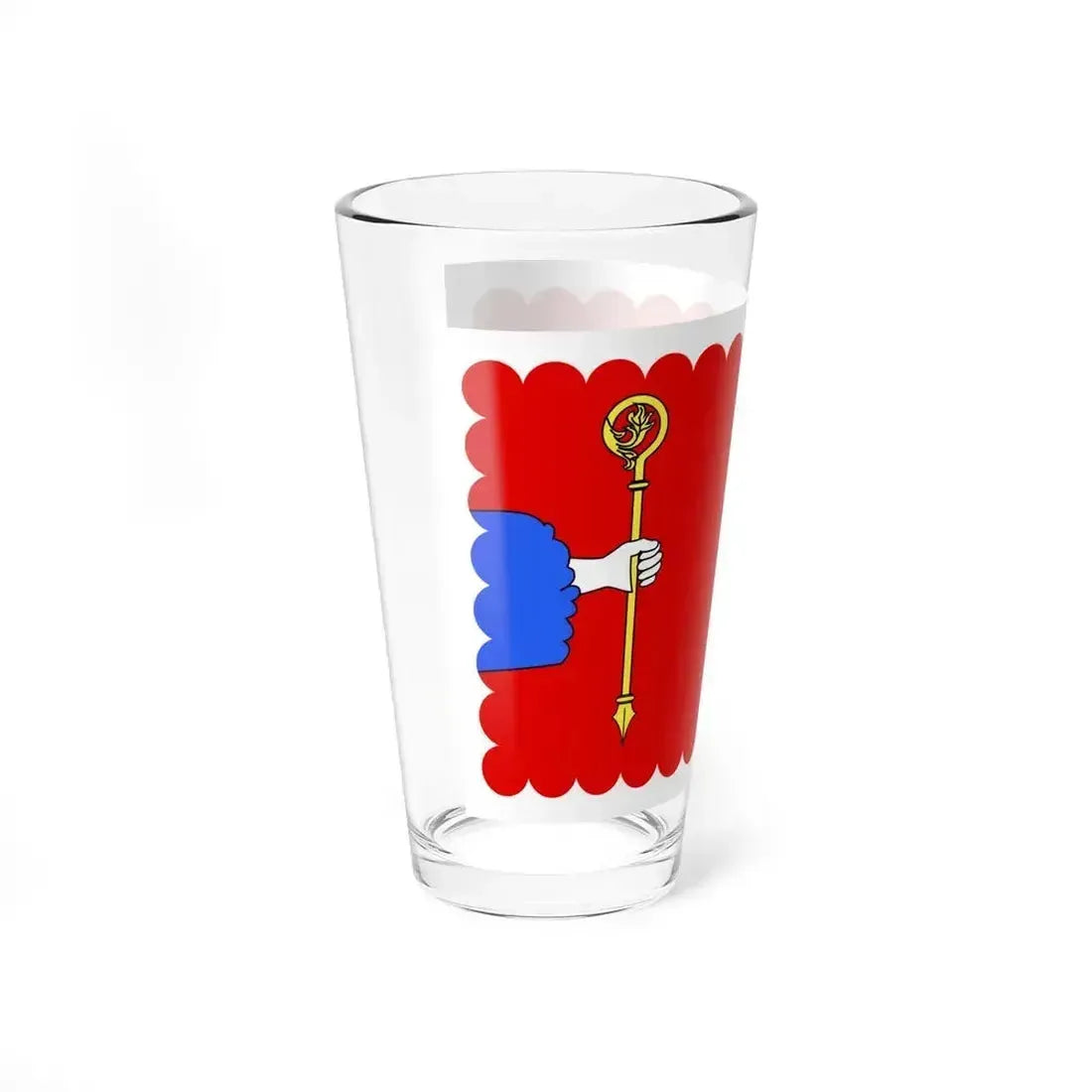 Flag of Haute Loire France - Pint Glass 16oz - Go Mug Yourself