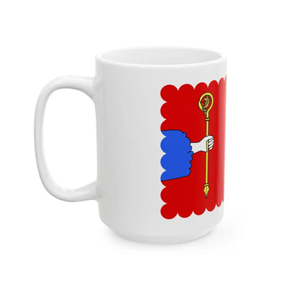 Flag of Haute Loire France - White Coffee Mug-Go Mug Yourself