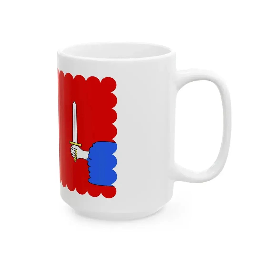 Flag of Haute Loire France - White Coffee Mug - Go Mug Yourself