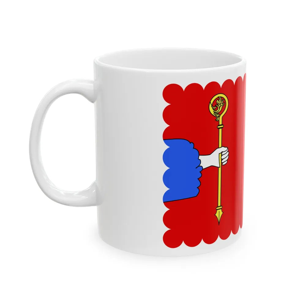 Flag of Haute Loire France - White Coffee Mug-Go Mug Yourself