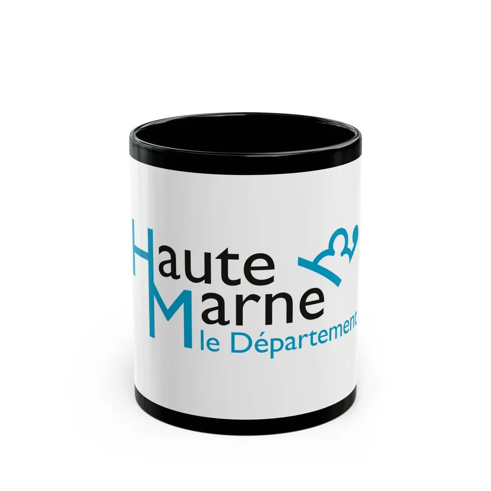 Flag of Haute Marne France - Black Coffee Mug-11oz-Go Mug Yourself