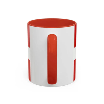 Flag of Haute Savoie France - Accent Coffee Mug - Go Mug Yourself