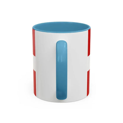 Flag of Haute Savoie France - Accent Coffee Mug - Go Mug Yourself
