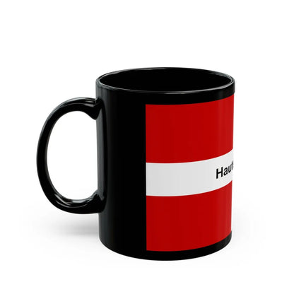 Flag of Haute Savoie France - Black Coffee Mug-Go Mug Yourself