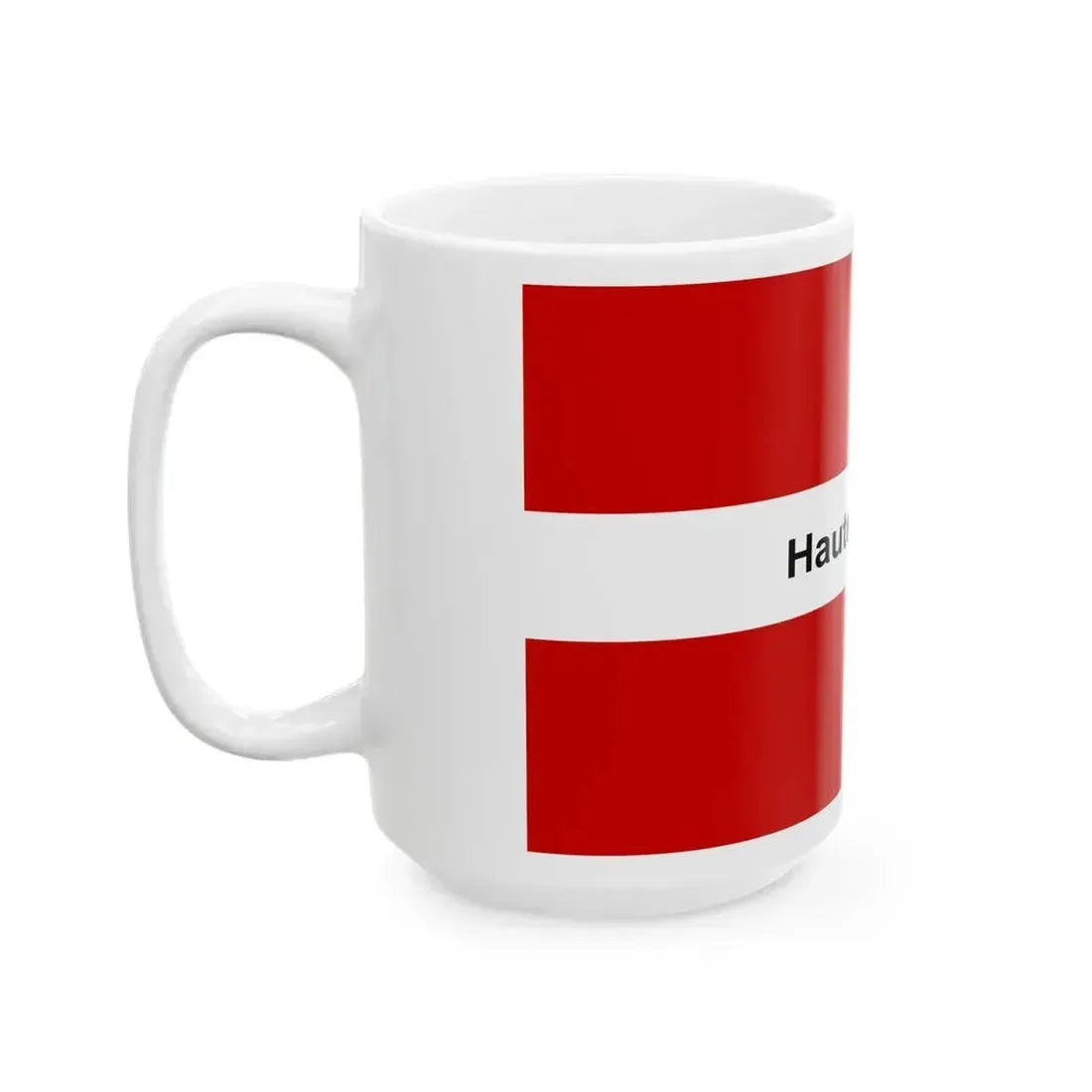 Flag of Haute Savoie France - White Coffee Mug - Go Mug Yourself