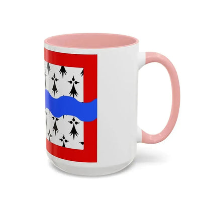 Flag of Haute Vienne France 2 - Accent Coffee Mug - Go Mug Yourself