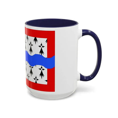 Flag of Haute Vienne France 2 - Accent Coffee Mug - Go Mug Yourself