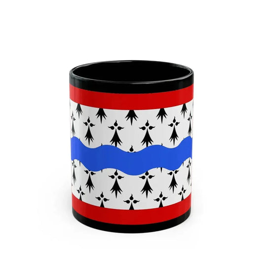 Flag of Haute Vienne France 2 - Black Coffee Mug 11oz - Go Mug Yourself