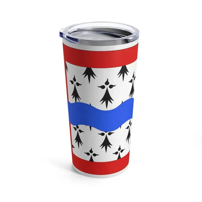 Flag of Haute Vienne France 2 - Tumbler 20oz - Go Mug Yourself